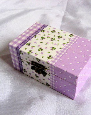 cutie lemn decorata 24405