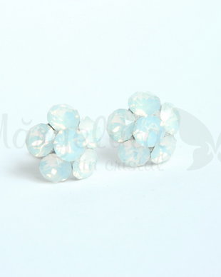 Cercei Swarosvki - White Opal