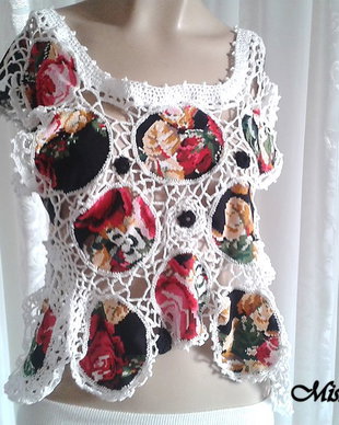 Sexi Beach - Bluza crosetata pentru plaja