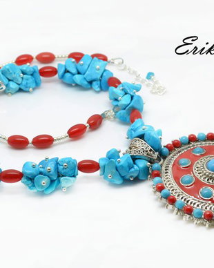 Set turcoaz- coral
