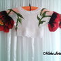 Bluza de vara impaslita - Un brat de maci