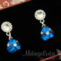 Cercei Chaton - Blue Flower