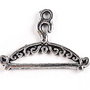 Charm metalic, 24x17 mm