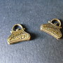 PANDANTIV BRONZ GENTUTA - 15 X 14 MM