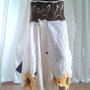 Fusta Shabby Chic - Floarea Soarelui - vandut