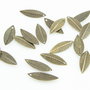 I1189 Charms frunza bronzata 21x7.5mm