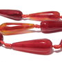 Agate lacrima, 30x10 mm