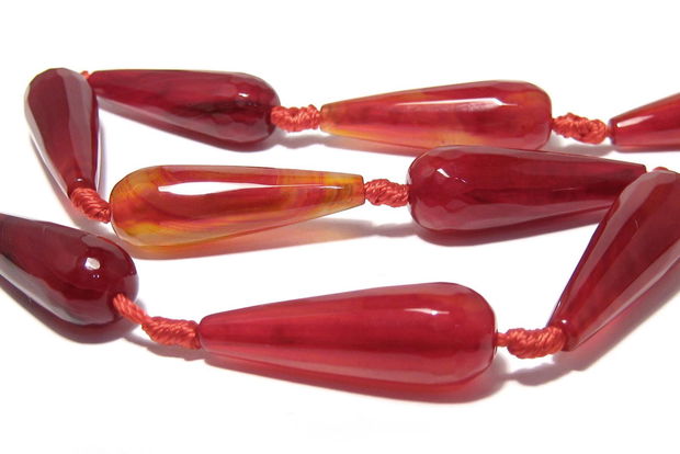 Agate lacrima, 30x10 mm