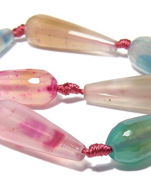 Agate lacrima, 30x10 mm
