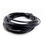 1m Snur piele naturala ,negru - aprox 2.5mm ( SRG4 25)