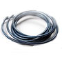 1m Snur piele naturala blue navy - 2mm ( SRG4 26)