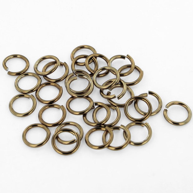 10b zale finisaj bronz 8x1mm (BZ286)