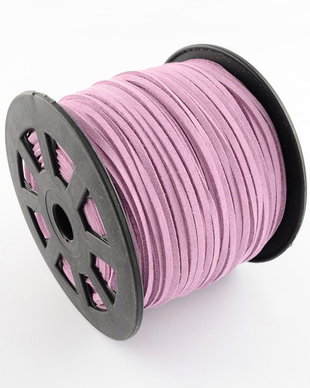LF150 - (1m) snur suede lila