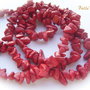 (15 cm) Compozit vopsit rosu chips-uri aprox 1.5-4x5-8 mm