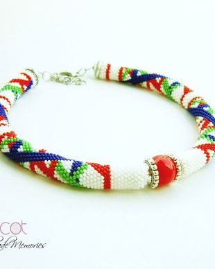 Colier handmade - Combo Lines