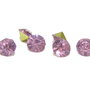 Strasuri din sticla, 2 mm, roz