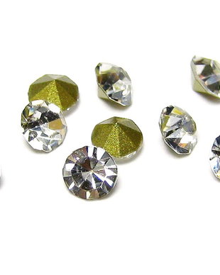 Strasuri din sticla, 2 mm, cristal
