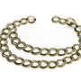 Lant zale duble,bronz 8x7mm (50cm) (BZLAK 037)