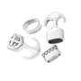 1set inchizatoare bratara piele ancora 24x17mm - 13x8mm (SALAK 53)