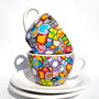Set 2 Cesti Cafea " Goa Morning " from Goa Collection