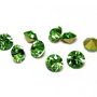 Strasuri din sticla, 3.2~3.3 mm, peridot