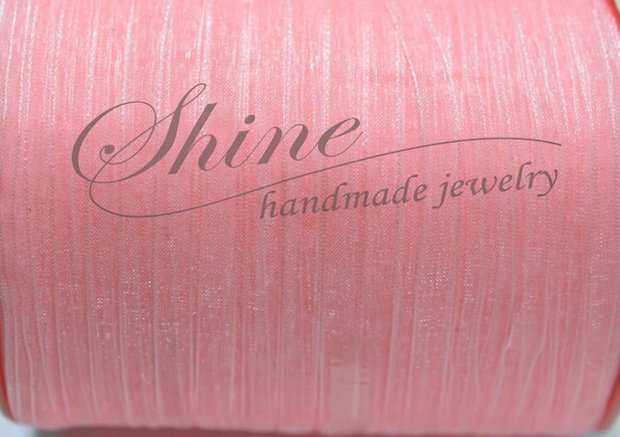 Panglica Organza, Yellowish Pink