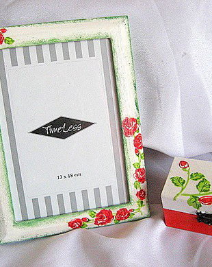 set cutie si rama decorata 24511