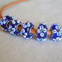 1b rondele sticla lampwork 17x10mm (SALAK 69)