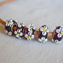 1b rondele sticla lampwork 17x10mm (SALAK 70)