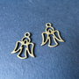 PANDANTIV INGER - BRONZ -  20 X 17 MM