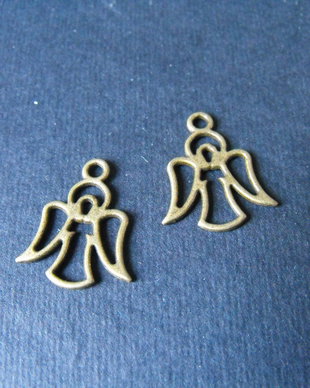 PANDANTIV INGER - BRONZ -  20 X 17 MM