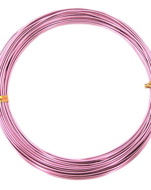Sarma din aluminiu, 1 mm, roz