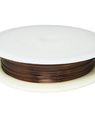 Sarma din cupru, 0.4 mm, maro