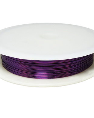 Sarma din cupru, 0.4 mm, mov