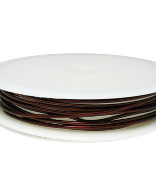 Sarma din cupru, 1 mm, maro