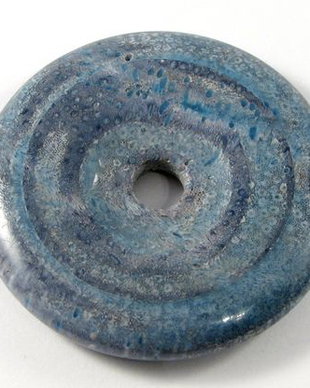 5170 - Pandantiv, donut, coral, 53x9mm