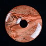 5881 - Pandantiv, donut, flame jasper, 50x7mm