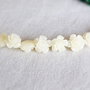 1b trandafir coral sinteza ivory  10x10mm (SRG5 31)