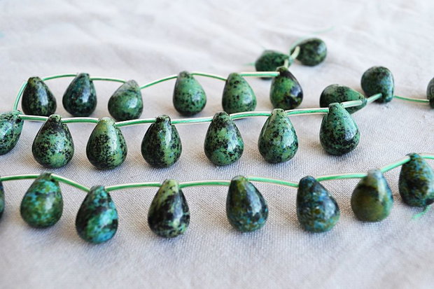 1b Chrysocolla picatura 20x15mm (SRG5 46)