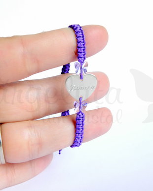 Bratara personalizata - inimioara