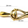 Inchizatoare toggle, aurie