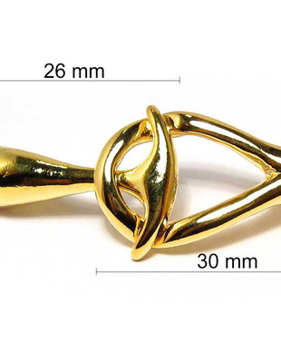 Inchizatoare toggle, aurie