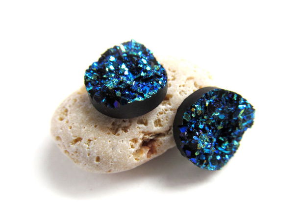 Cercei argint DRUZY BLUES