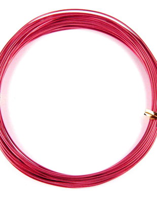 Sarma din aluminiu, 1 mm, rosie