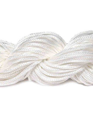 Snur din nailon, 1 mm, alb