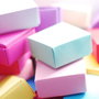 50 buc cutii din carton 150 gr/ mp multicolore :) super dragute