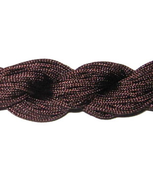 Snur din nailon, 2 mm, maro