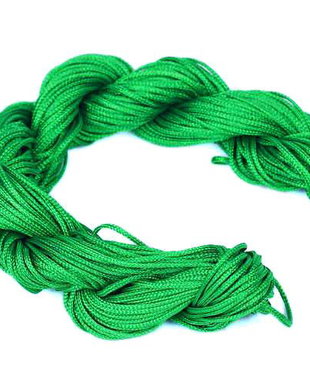 Snur din nailon, 2 mm, verde