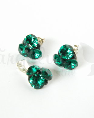 Set Swarovski - Emerald