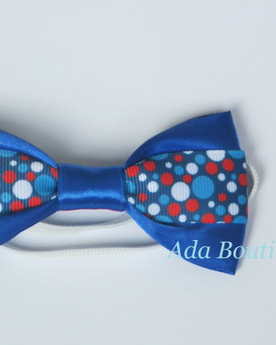 Mini papion  albastru